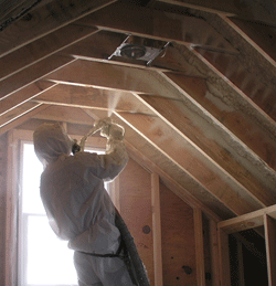 Tulsa OK attic spray foam insulation